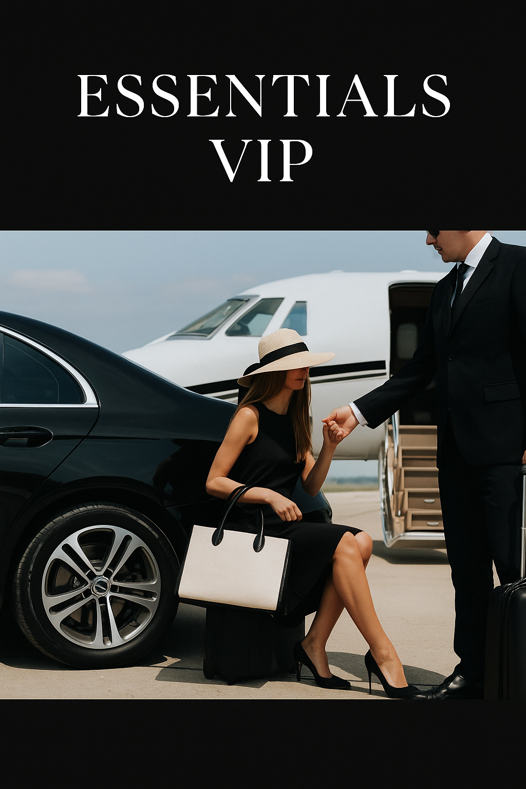 Arrivée en jet privé avec chauffeur à Ibiza